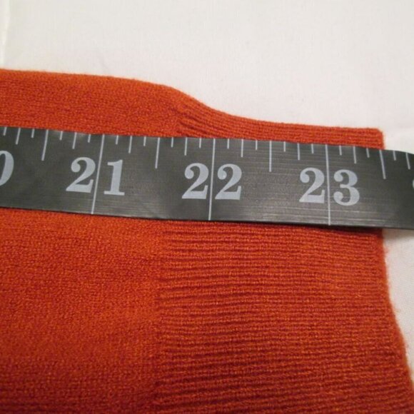 Love Ellie Rust V-Neck Criss Cross Back Lightweight Sweater-XL-NWOT - Picture 12 of 13